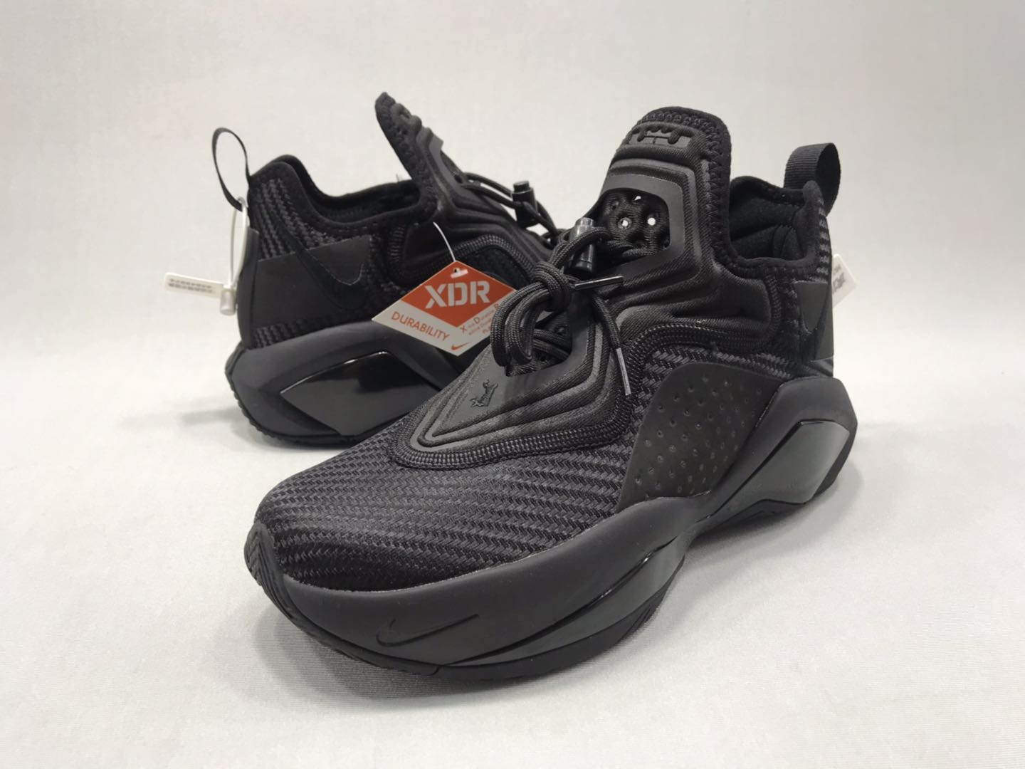 2020 Nike LeBron James Soldier 14 All Black - Click Image to Close